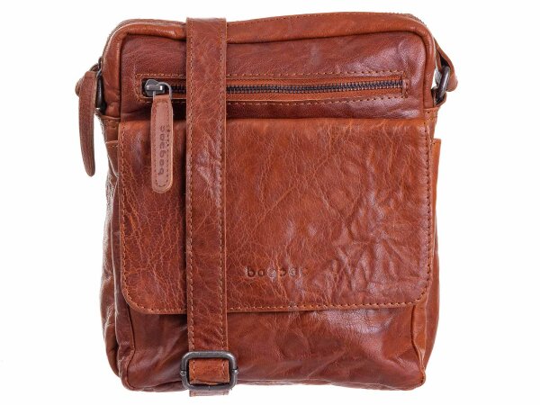 Bagsac Casual Unisex Umhängetasche B487006 31 cognac