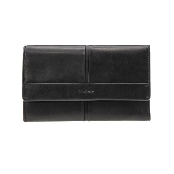 Maitre Birkenfeld 4060001370  Diedburg Purse Lh15Fz Leder Geldbörse Black