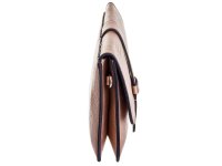 JSI Überschlag Tasche mit Riegel Clutch HB0243 rosegold