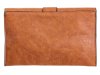 JSI Überschlag Tasche mit Riegel Clutch HB0243 braun