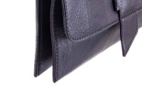 JSI Überschlag Tasche mit Riegel Clutch HB0243 schwarz
