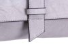 JSI Überschlag Tasche mit Riegel Clutch HB0243 grau