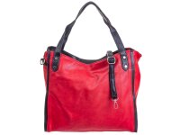 Hernan Einkaufstasche Shopper mit Streifen HB0336-rot