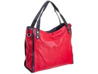 Hernan Einkaufstasche Shopper mit Streifen HB0336-rot