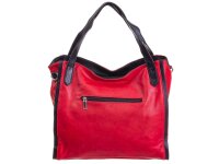 Hernan Einkaufstasche Shopper mit Streifen HB0336-rot