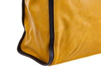 Hernan Einkaufstasche Shopper mit Streifen HB0336-gelb