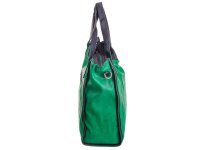 Hernan Einkaufstasche Shopper mit Streifen HB0336-grün