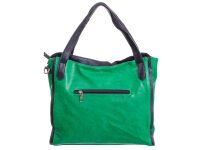 Hernan Einkaufstasche Shopper mit Streifen HB0336-grün