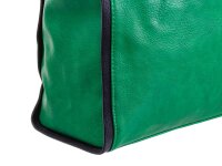 Hernan Einkaufstasche Shopper mit Streifen HB0336-grün