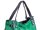 Hernan Einkaufstasche Shopper mit Streifen HB0336-grün