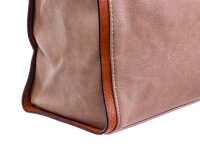 Hernan Einkaufstasche Shopper mit Streifen HB0336-taupe