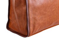 Hernan Einkaufstasche Shopper mit Streifen HB0336-braun