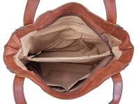 Hernan Einkaufstasche Shopper mit Streifen HB0336-braun