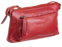 Bagsac Casual Damen Leder Reißverschlusstasche...