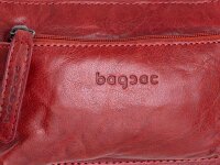 Bagsac Casual Damen Leder Reißverschlusstasche B487001 04 rot