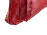 Bagsac Casual Damen Leder Reißverschlusstasche B487001 04 rot