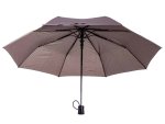 Happy Rain Mini AC Auf-/Automatik Regenschirm Ø 97 cm Durchmesser Grey