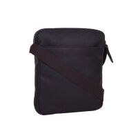 Strellson Brick Lane Marcus Shoulderbag xsvz Herren Umhängetasche Leder Hochformat Darkbrown