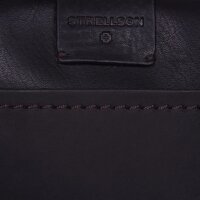 Strellson Brick Lane Brian Shoulderbag xsvz 1 Herren Umhängetasche Leder Hochformat Darkbrown
