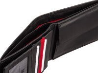 Maître Luciano Gathman Billfold H10 4060001031 Herren Geldbörse Querformat Black