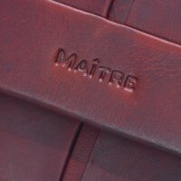 Maitre Birkenfeld 4060001370  Diedburg Purse Lh15Fz Leder Geldbörse Red