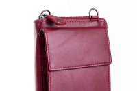BAXX Handytasche/Geldbörse Umhängetasche mit RFID Blocker bordo