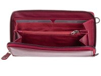BAXX Handytasche/Geldbörse Umhängetasche mit RFID Blocker bordo