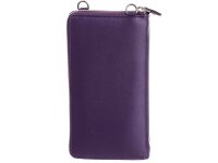 BAXX Handytasche/Geldbörse Umhängetasche mit RFID Blocker purple