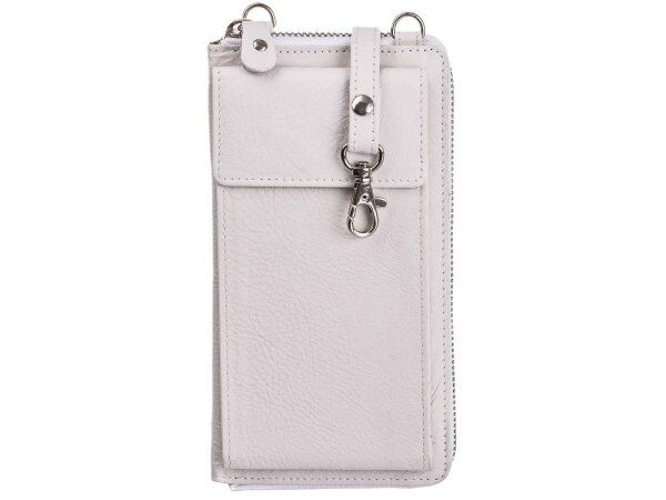 BAXX Handytasche/Geldbörse Umhängetasche mit RFID Blocker white