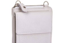 BAXX Handytasche/Geldbörse Umhängetasche mit RFID Blocker white