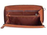 BAXX Handytasche/Geldbörse Umhängetasche mit RFID Blocker light brown