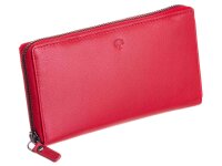 Prato LM Reißverschlussbörse mit RFID Blocker B07-K-RFID