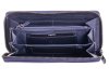 Leder Meid Reißverschlussbörse mit RFID Blocker B07-K-RFID-blue