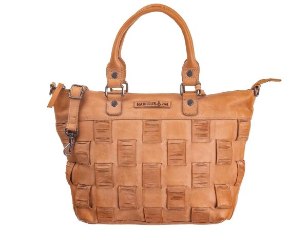 Harbour 2nd New Lines Philine Damen Shopper Leder NL.11154 Caramel