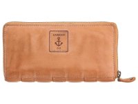 Harbour 2nd SL.12859 New Lines Agneta Damen Reißverschlussbörse Leder SL.12859 Caramel