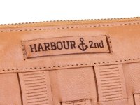 Harbour 2nd SL.12859 New Lines Agneta Damen Reißverschlussbörse Leder SL.12859 Caramel