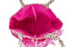 Alex Max Strohtasche mit Fransen Damen Shopper BO300 Fuchsia