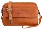 Bagsac Casual Damen Leder Umhängetasche B488007 31 cognac