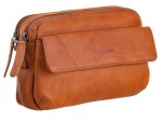 Bagsac Casual Damen Leder Umhängetasche B488007 31 cognac