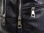 JSI Reißverschluss-Rucksack PH1686 A4 schwarz