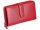 Leder Meid Reißverschlussbörse mit RFID Blocker B06-K-RFID-red