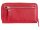 Leder Meid Reißverschlussbörse mit RFID Blocker B06-K-RFID-red