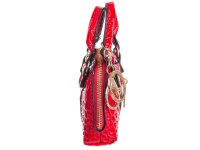 Taschenanhänger Schlüsselanhänger mit Krokodiloptik YY-1104