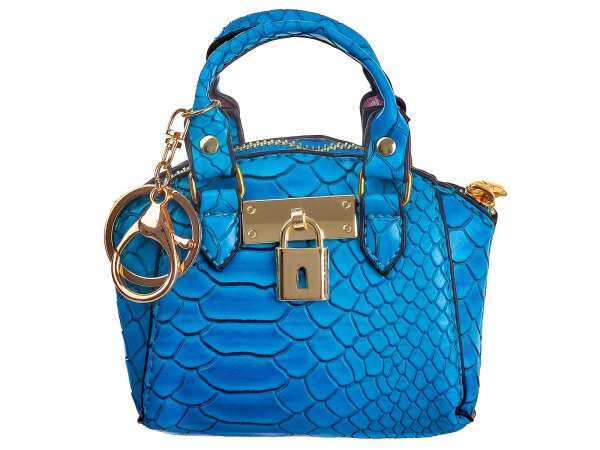 Taschenanhänger Schlüsselanhänger Minishopper YY-1105-türkis