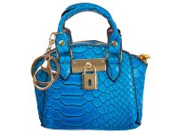 Taschenanhänger Schlüsselanhänger Minishopper YY-1105-türkis