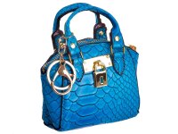 Taschenanhänger Schlüsselanhänger Minishopper YY-1105-türkis