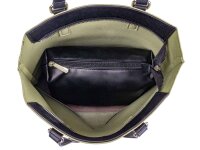 David Jones Shopper 2 in 1 Tasche Handtasche - CM6419-grün/sz
