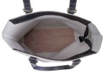 David Jones Shopper 2 in 1 Tasche Handtasche - CM6419-grau/sz