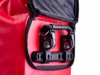 Franky Schultertasche Fahrradtasche mit Tragefunktion ca. 23,6 Liter, 32 x 41 x 18 cm (B x H x T)