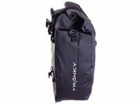 Franky Kuriertasche Fahrradtasche mit Tragefunktion ca. 29,6 Liter, 37 x 47 x 17 cm (B x H x T)